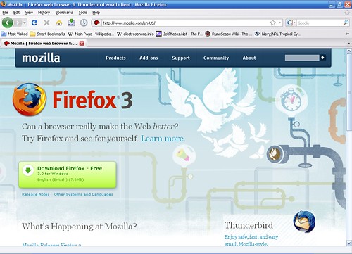 Mozilla firefox spanish